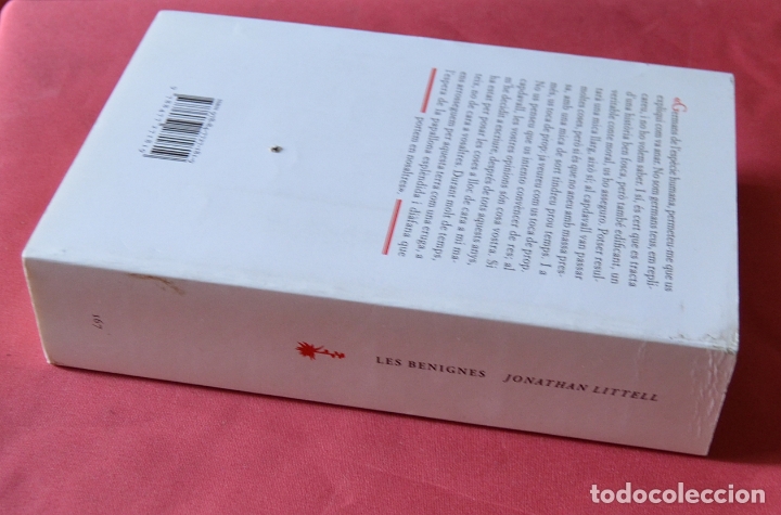 Libros de segunda mano: LES BENIGNES - JONATHAN LITTELL - QUADERNS CREMA - EN CATALA - Foto 2