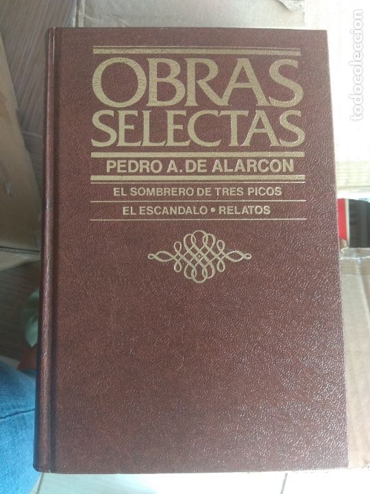 Libros de segunda mano: Obras selectas - Pedro A. De Alarc&oacute;n - Foto 1