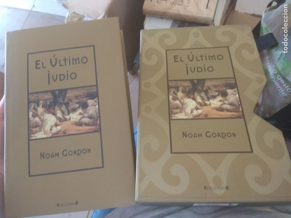 Libros de segunda mano: EL &Uacute;LTIMO JUDIO. NOAH GORDON. EDICIONES B. CON ESTUCHE - Foto 2