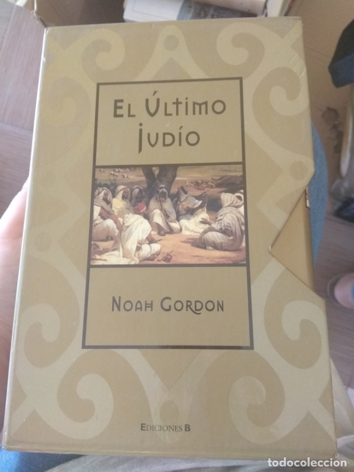 Libros de segunda mano: EL &Uacute;LTIMO JUDIO. NOAH GORDON. EDICIONES B. CON ESTUCHE - Foto 1