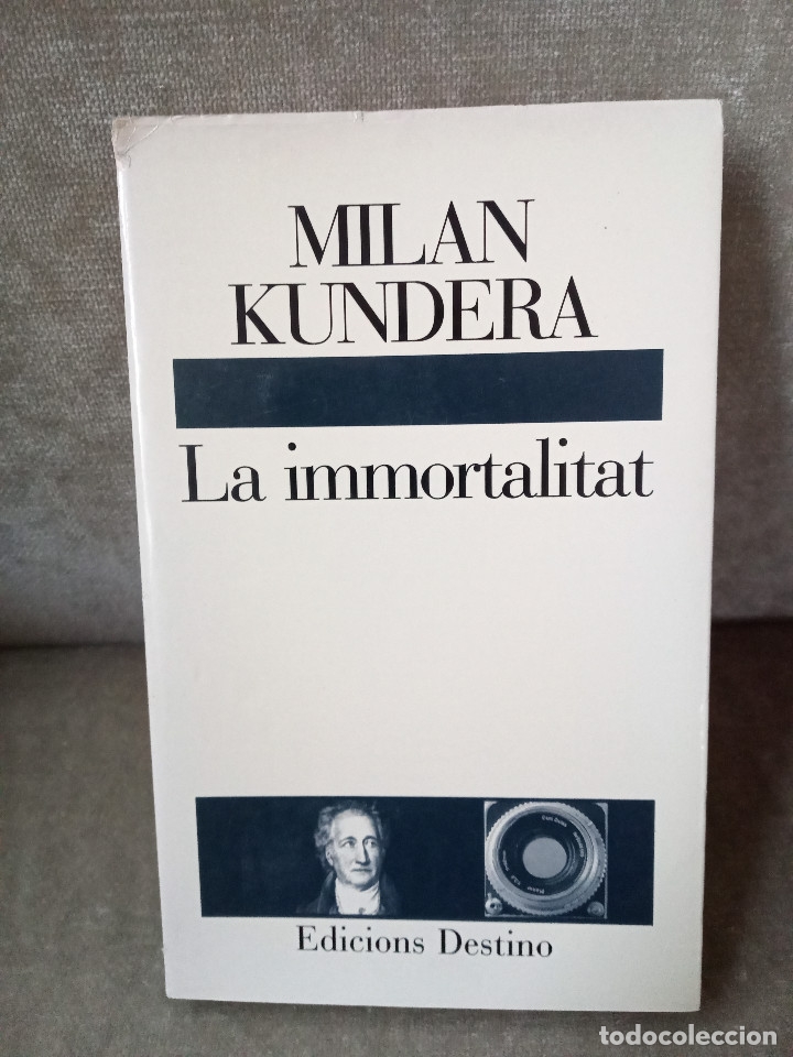 Libros de segunda mano: MILAN KUNDERA - LA IMMORTALITAT - DESTINO, 1990 - Foto 1