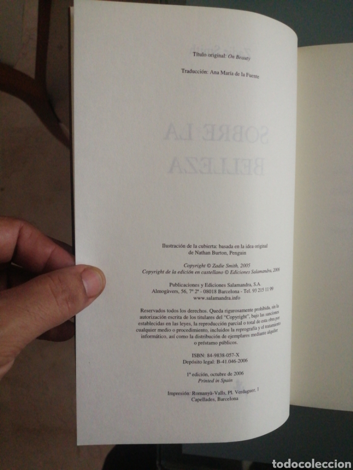 Libros de segunda mano: Sobre la belleza - Foto 6