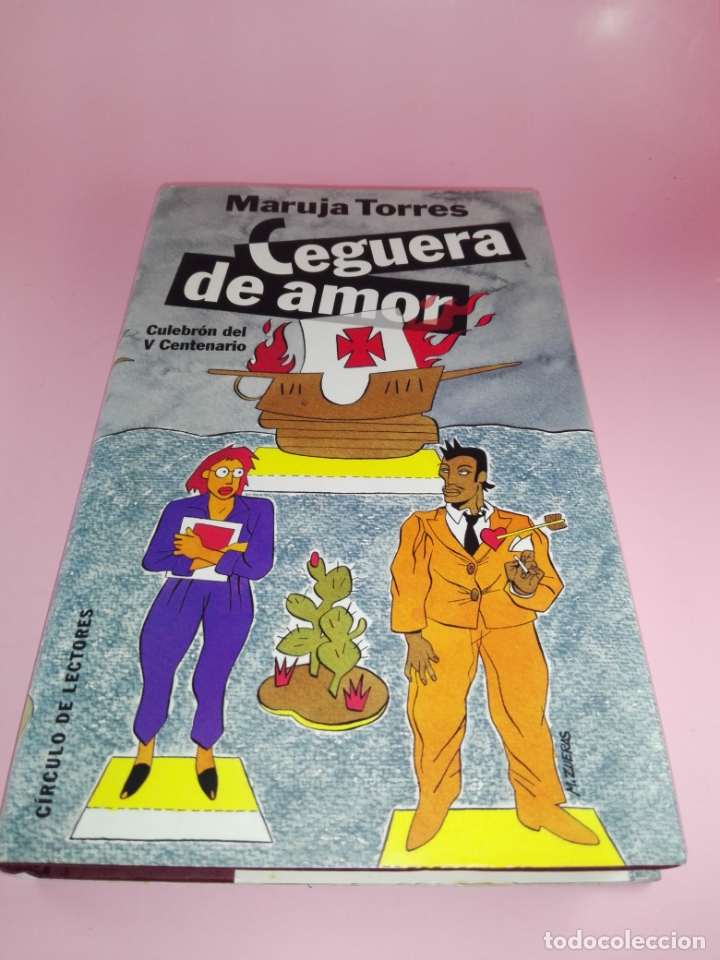 Second hand books: libro-ceguera de amor.maruja torres-c&iacute;rculo de lectores-anagrama-1991-perfecto estado-sobrecubierta