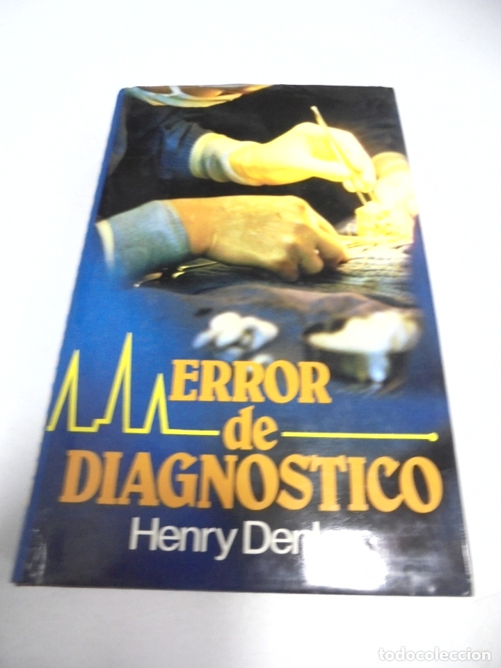 Libros de segunda mano: ERROR DE DIAGNOSTICO. HENRY DENKER. 1981. CIRCULO DE LECTORES - Foto 1