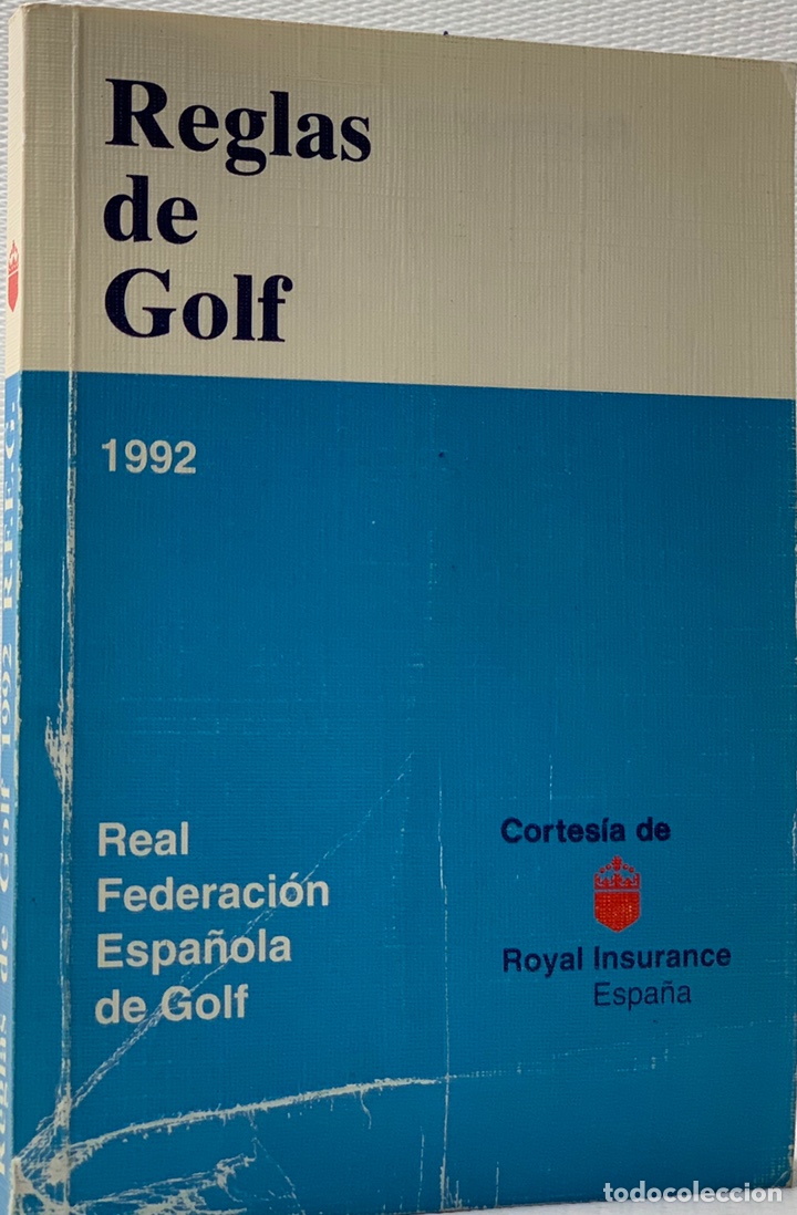 Libros de segunda mano: REGLAS DE GOLF &middot;&middot;&middot;&middot;&middot;&middot; . - Foto 1