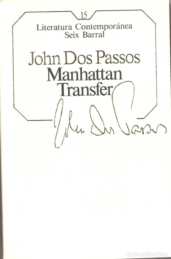 Libros de segunda mano: John Dos Passos. Manhattan Transfer. 1984 - Foto 1