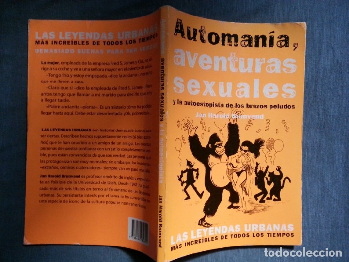 Libros de segunda mano: AUTOMAN&Iacute;A, AVENTURAS SEXUALES Y LA AUTOESTOPISTA DE LOS BRAZOS PELUDOS