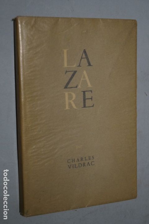 Libros de segunda mano: LAZARE. CHARLES VILDRAC - Foto 1