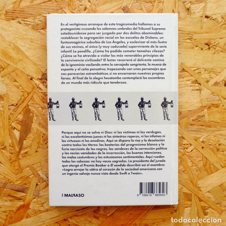 Libros de segunda mano: El vendido, Paul Beatty. Malpaso. - Foto 3