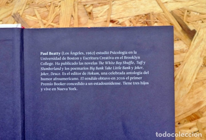Libros de segunda mano: El vendido, Paul Beatty. Malpaso. - Foto 5