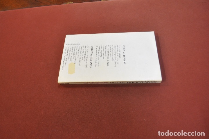 Libros de segunda mano: dotze bumerangs - josep m. espin&agrave;s - NOB - Foto 2