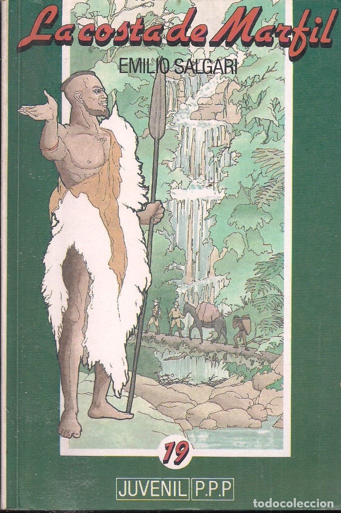 Libros de segunda mano: EMILIO SALGARI LA COSTA DE MARFIL - Foto 1