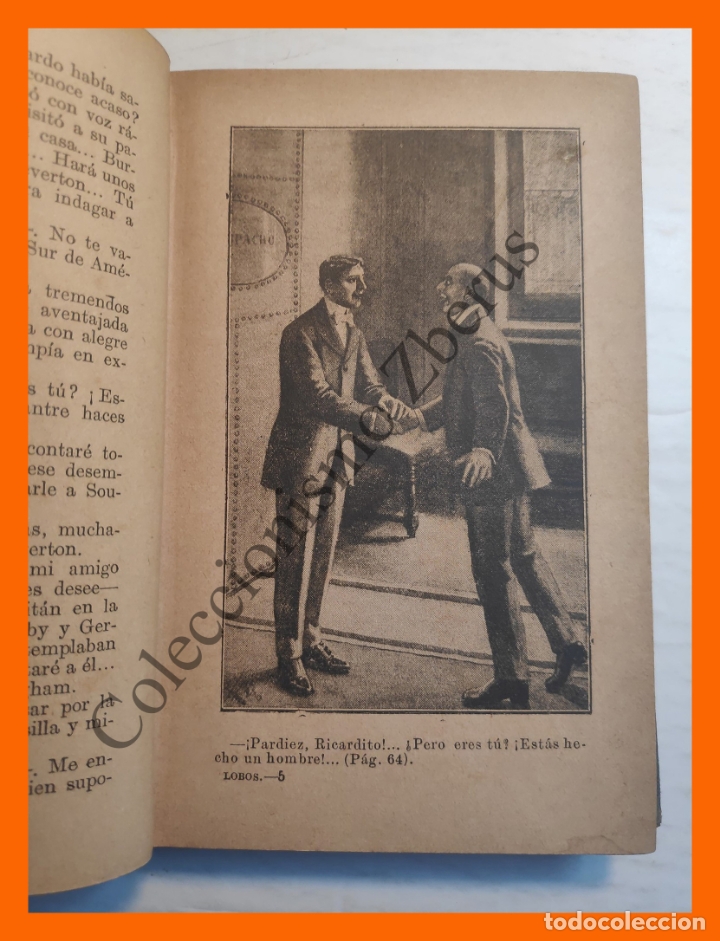Libros de segunda mano: Los Lobos y El Cordero - J.S. Fletcher - Foto 2