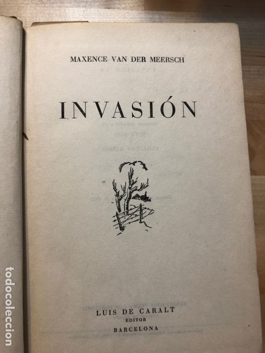 Libros de segunda mano: Invasi&oacute;n - Maxence Van der Meersch - Foto 3