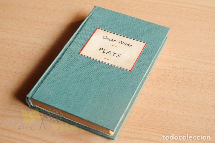 Libros de segunda mano: Plays - Oscar Wilde - 1955 - Foto 1