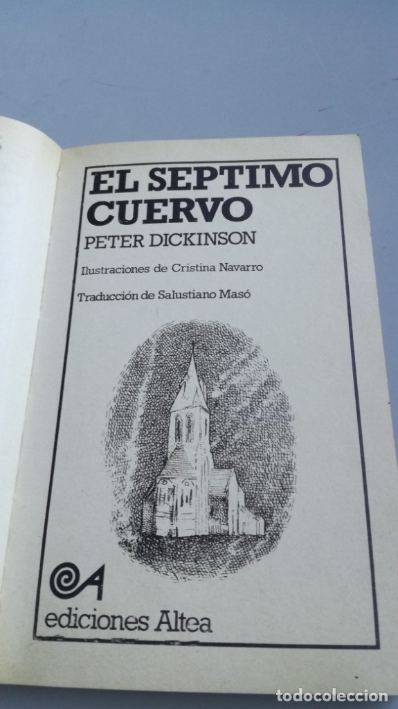 Libros de segunda mano: EL SEPTIMO CUERVO - PETER DICKINSON - ALTEA - Foto 4