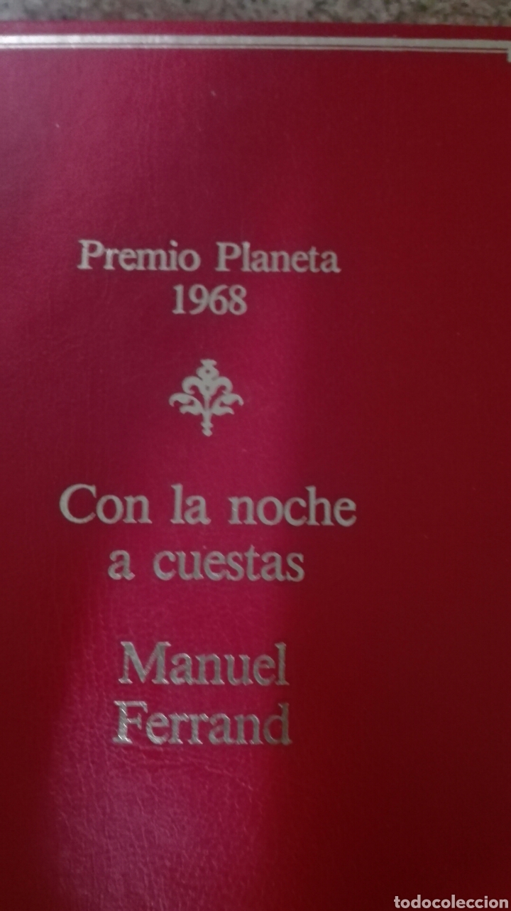 Libros de segunda mano: Con la noche a cuestas, Manuel Ferrand - Foto 1