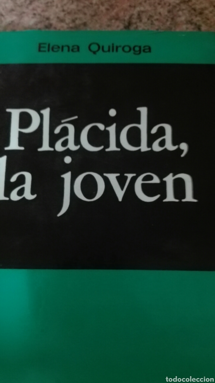 Libros de segunda mano: Pl&aacute;cida la joven Elena Quiroga - Foto 1