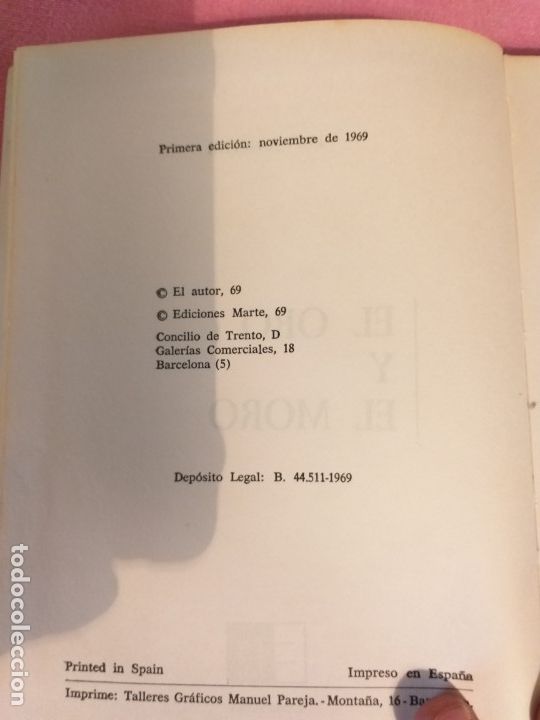 Libros de segunda mano: El oro y el moro de Luis Junceda - Foto 3