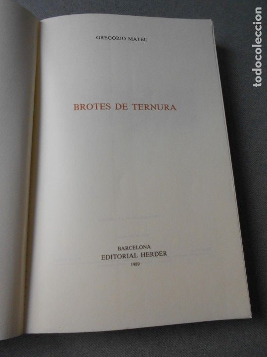 Libros de segunda mano: BROTES DE TERNURA - Foto 2