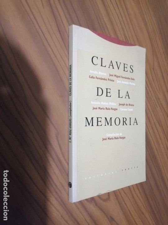 Libri di seconda mano: CLAVES DE LA MEMORIA. JOSE MAR&Iacute;A RUIZ-VARGAS Y OTROS. R&Uacute;STICA. BUEN ESTADO. DIFICIL
