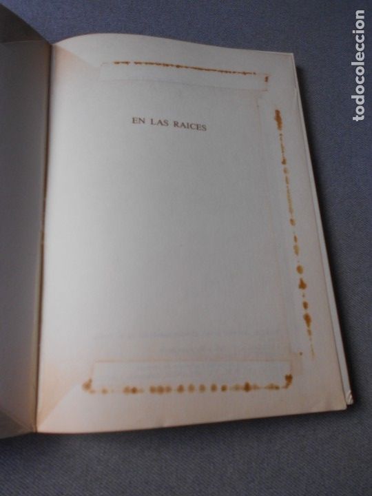 Libros de segunda mano: EN LAS RAICES - Foto 2