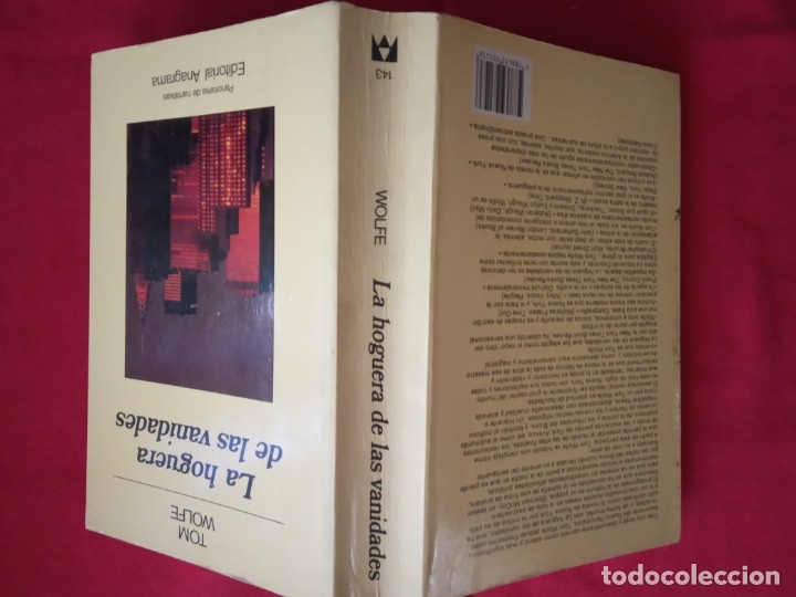 Libros de segunda mano: LA HOGUERA DE LAS VANIDADES / TOM WOLFE. - Foto 2