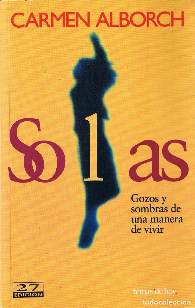 Libros de segunda mano: Solas - Carmen Alborch - Temas de hoy - Foto 1