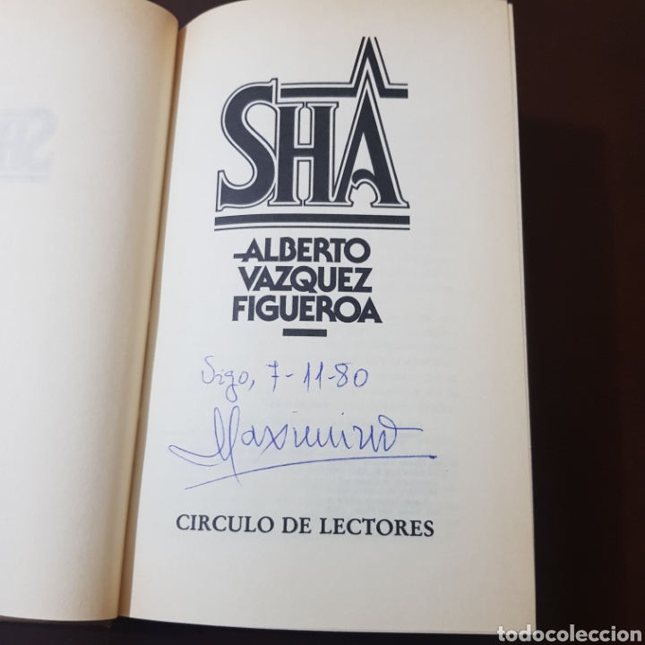 Libros de segunda mano: SHA - ALBERTO VAZQUEZ FIGEROA - Foto 2