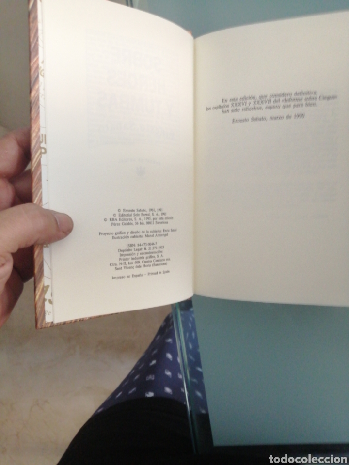 Libros de segunda mano: Sobre heroes y tumbas - Foto 5