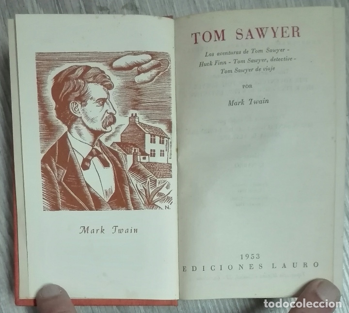 Libros de segunda mano: Mark Twain. Tom Sawyer. 1945 - Foto 1
