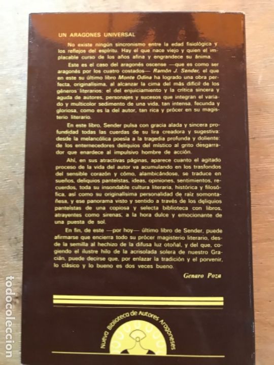 Libros de segunda mano: MONTE ONDINA. RAM&Oacute;N J. SENDER. - Foto 4