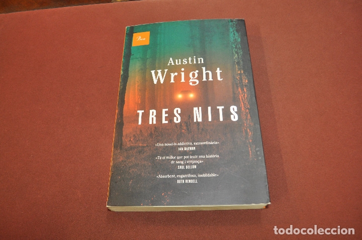 Libros de segunda mano: tres nits - austin wright - NOB - Foto 1