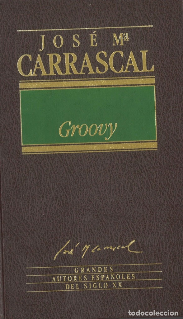 Libros de segunda mano: Groovy. Jose M&ordf; Carrascal. 1985 - Foto 1