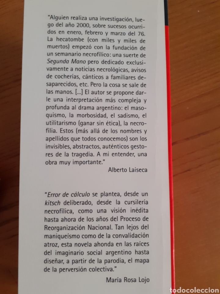 Libros de segunda mano: Error de c&aacute;lculo. Daniel Sor&iacute;n. Emec&eacute;. 9789500419024 - Foto 4
