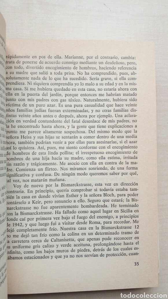 Libros de segunda mano: Efraim. Alfred Andersch. Pen&iacute;nsula, 1Ed, 1987 - Foto 5
