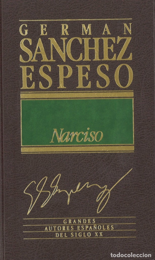 Libros de segunda mano: Narciso. Germ&aacute;n S&aacute;nchez Espeso. 1985 - Foto 1