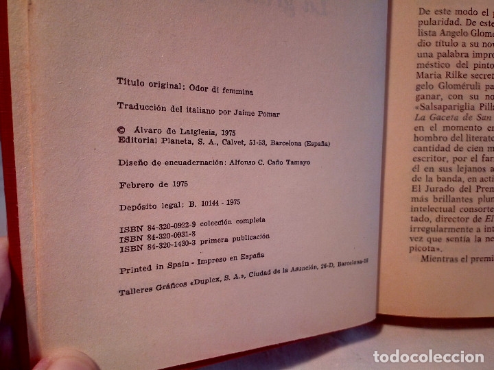 Libros de segunda mano: 86-LA GRAN IMPUDICA, Pitigrilli, 1975 - Foto 4