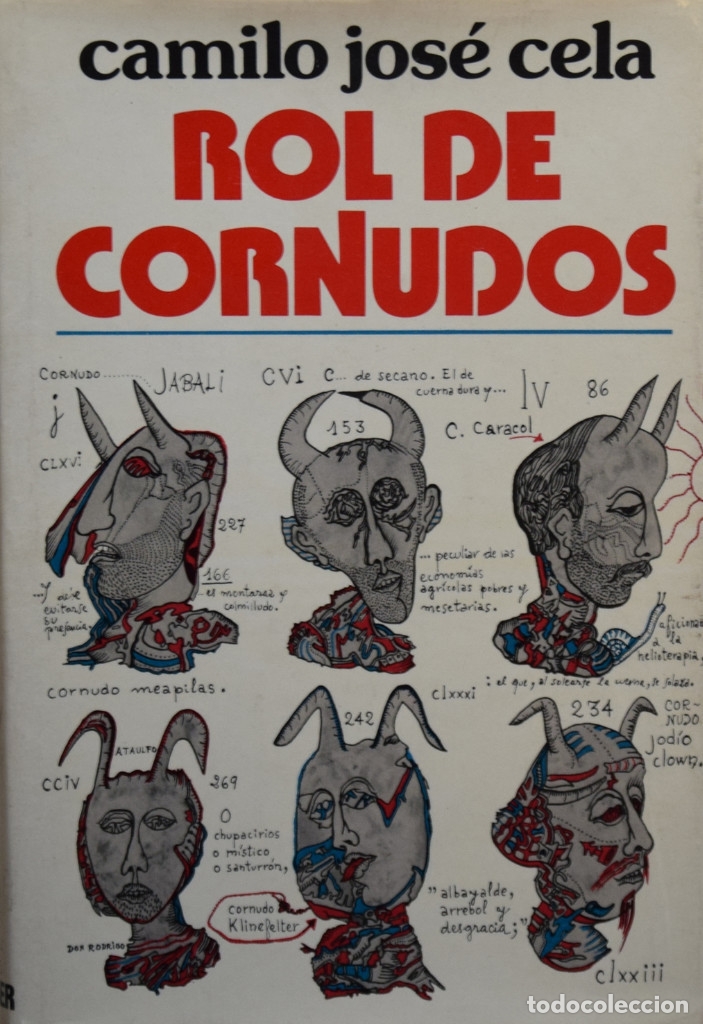 Libros de segunda mano: ROL DE CORNUDOS - Camilo Jos&eacute; CELA - Foto 1