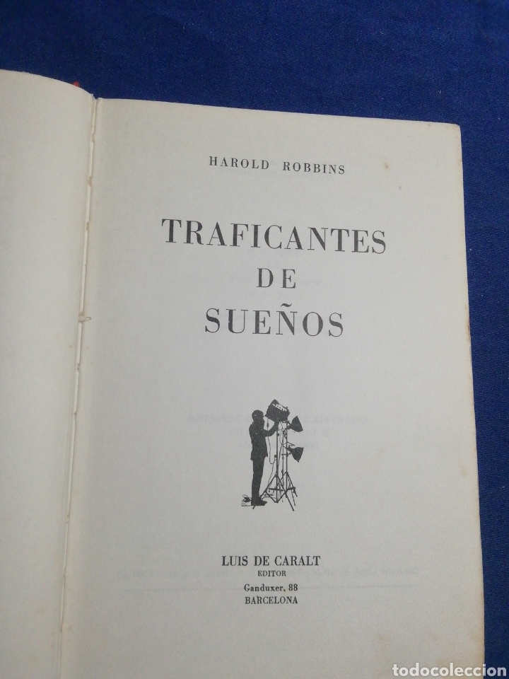 Libros de segunda mano: TRAFICANTES DE SUE&Ntilde;OS. HAROLD ROBBINS - Foto 2