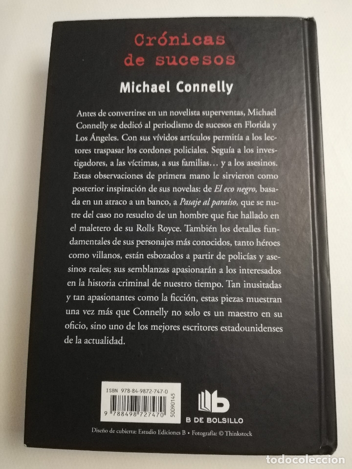 Libros de segunda mano: CR&Oacute;NICAS DE SUCESOS (MICHAEL CONNELLY) - Foto 7