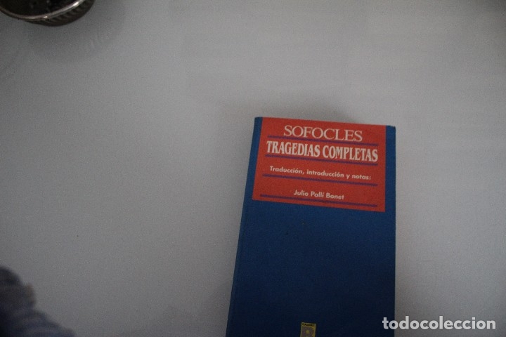 Libros de segunda mano: SOFOCLES TRAGEDIAS COMPLETAS - Foto 1