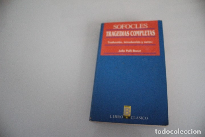 Libros de segunda mano: SOFOCLES TRAGEDIAS COMPLETAS - Foto 2