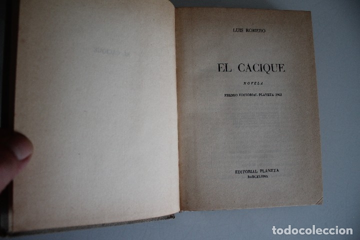 Libros de segunda mano: EL CACIQUE - Foto 1