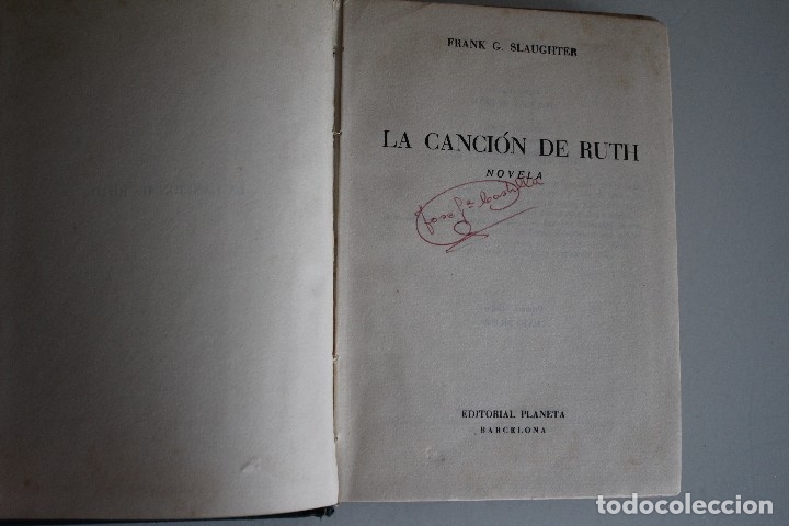 Libros de segunda mano: LA CANCI&Oacute;N DE RUTH - Foto 1