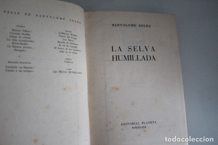 Libros de segunda mano: LA SELVA HUMILLADA - Foto 1