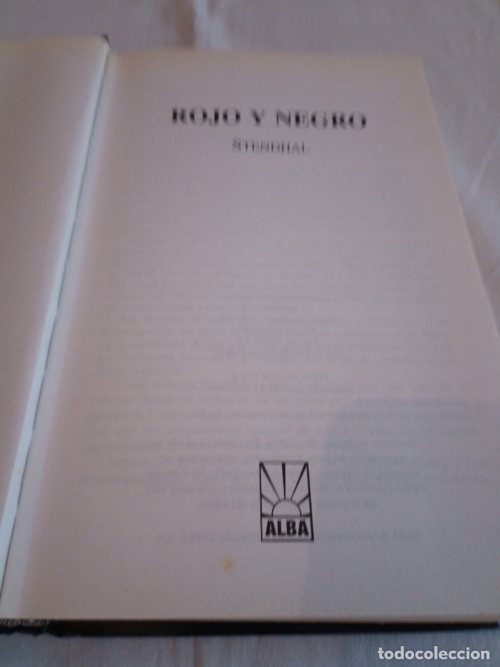 Libros de segunda mano: 70-ROJO Y NEGRO , Stendhal, 1997 - Foto 6