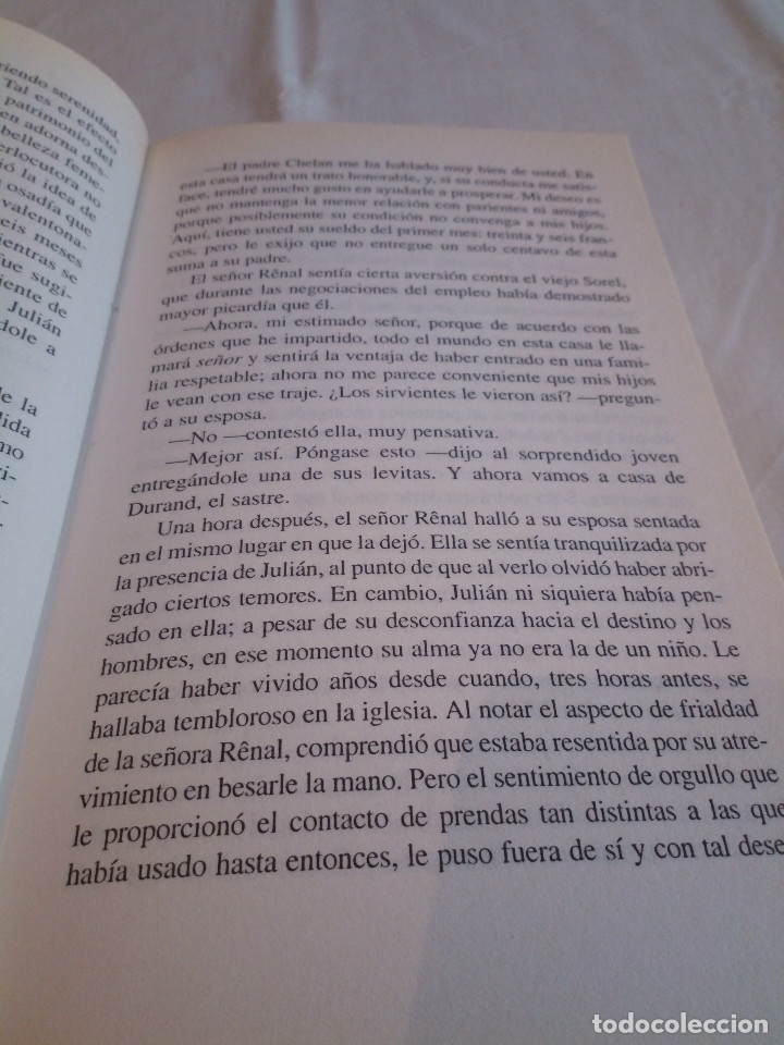 Libros de segunda mano: 70-ROJO Y NEGRO , Stendhal, 1997 - Foto 8