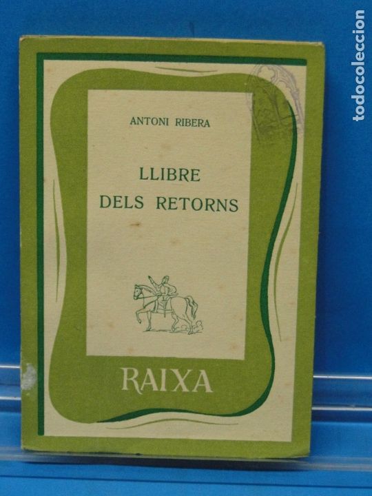 Libros de segunda mano: LLIBRE DELS RETORNS.- ANTONI RIBERA. - Foto 1