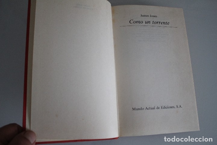Libros de segunda mano: COMO UN TORRENTE - Foto 1